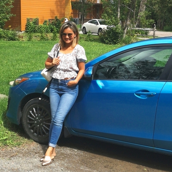 Siena Sky Cropped Top Medium Very light material - Picture 2 of 6